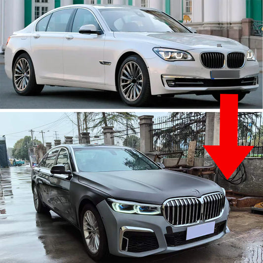 Conversion body kit for BMW 7 Series F02 2008-2015 Upgrade to G12 2016-2022 Long Base