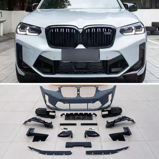 New BMW X3M / X4M Style front bumper fit BMW X3 G01 G02 2022-Up