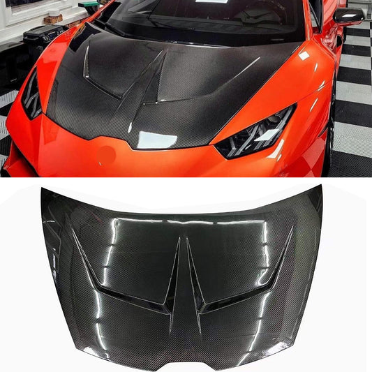 Dry carbon fiber hood bonnet fit Lamborghini Huracan LP610 LP580 Evo 2014-2024