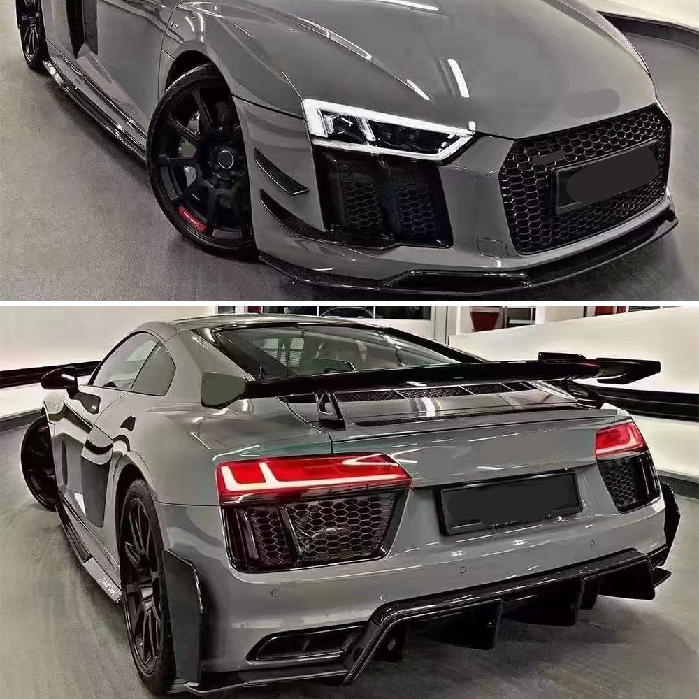 Dry carbon fiber body kit fit Audi R8 2016-2023 Manvita