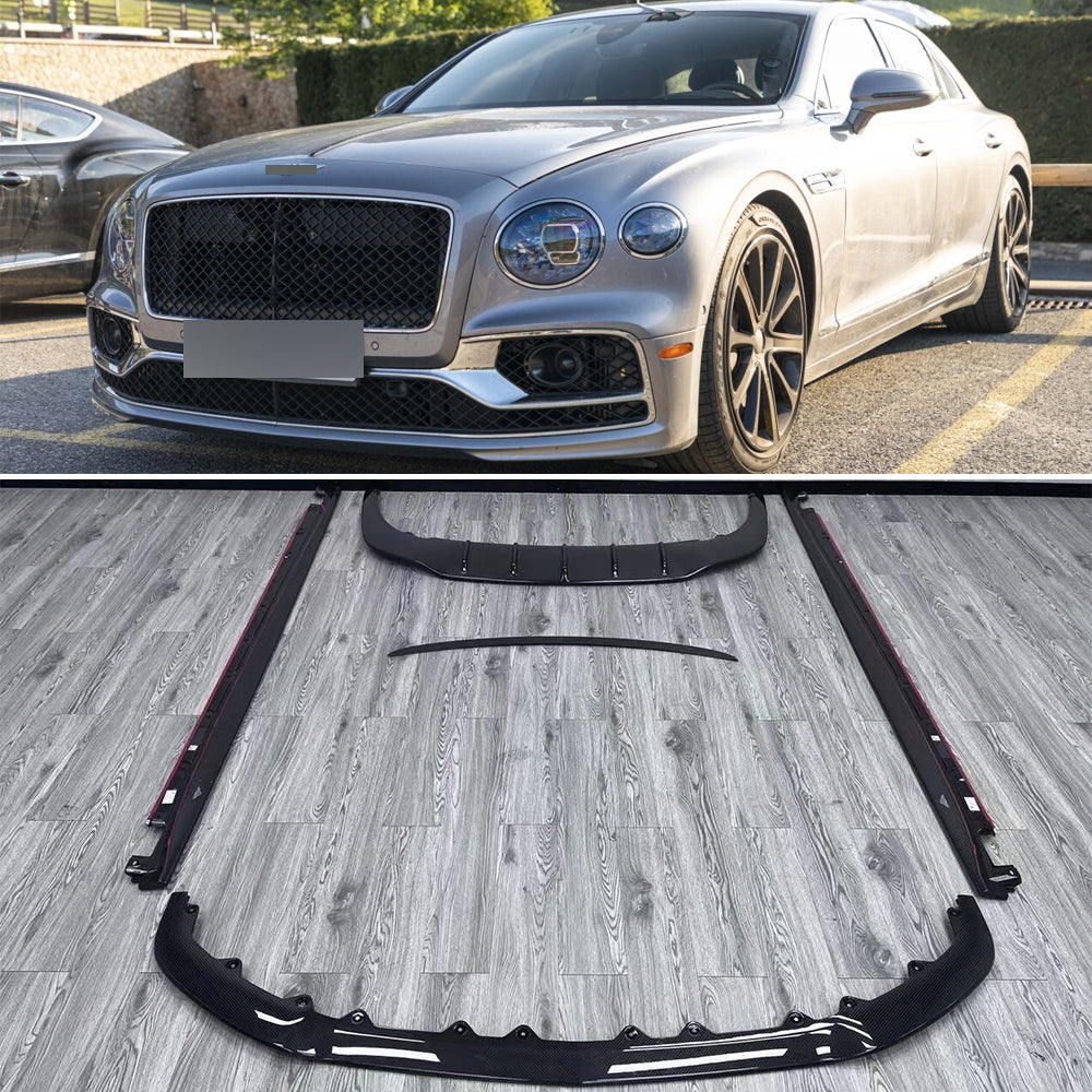 Dry carbon fiber body kit fit for Bentley Flying Spur 2019-2024