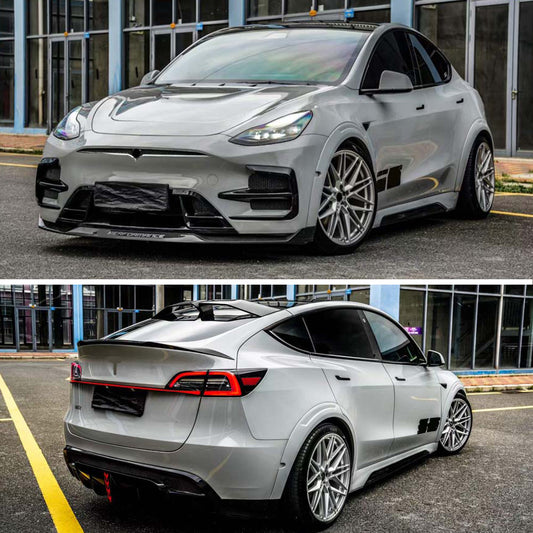 Dry carbon fiber body kit for Tesla Model Y 2020UP