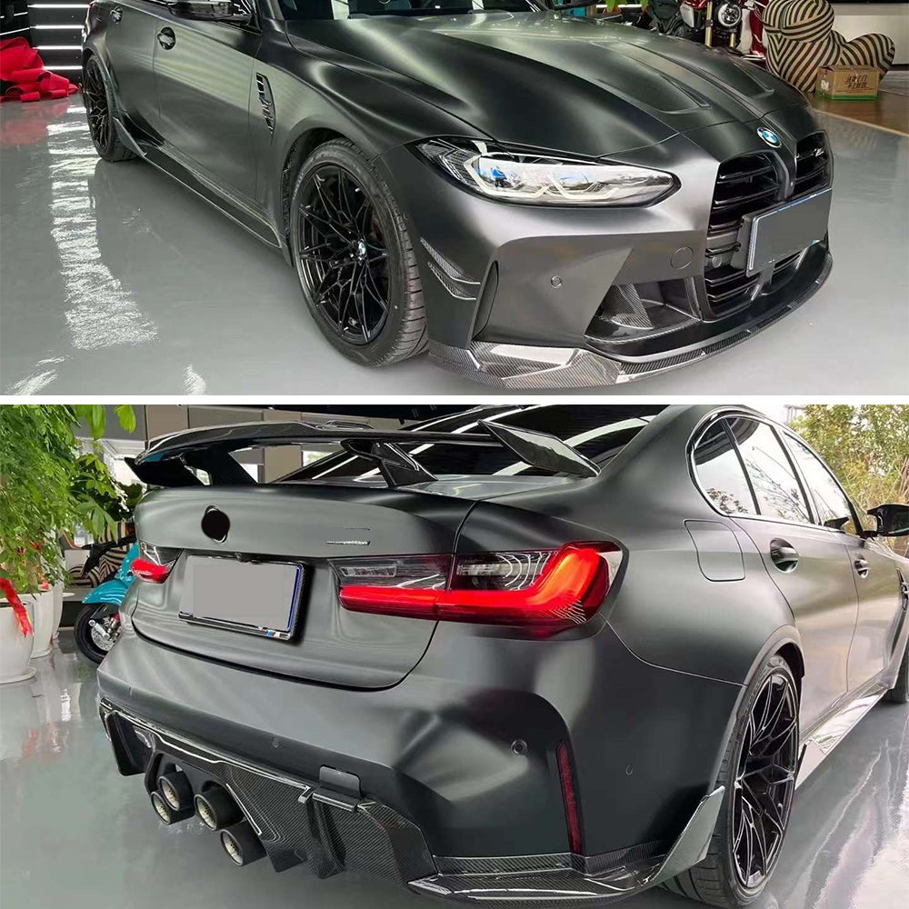 Dry carbon fiber body kit fit BMW M3 G80 2020UP