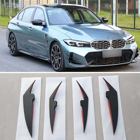 Front Bumper Canards | Fins for BMW 3 Series G20 | G28 2023 Present