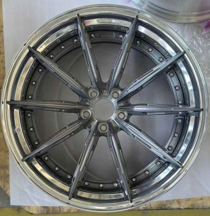 2 Piece Assembled Forged Wheels For Porsche 911 992 991 997 993 996 Carrera 4S Turbo S