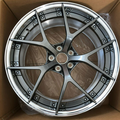 2-Piece Forged Wheels for Audi A1 A3 A4 A5 A6 A7 A8 | Custom Rims 18-24 Inch