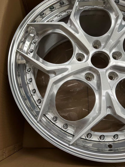 2 Piece Forged Wheels Rims 21 Inch For BMW X5 G05 X6 G06 LCI