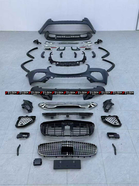 2026 Maybach Style Body Kit For Mercedes Benz GLS X167 Facelift 2024+