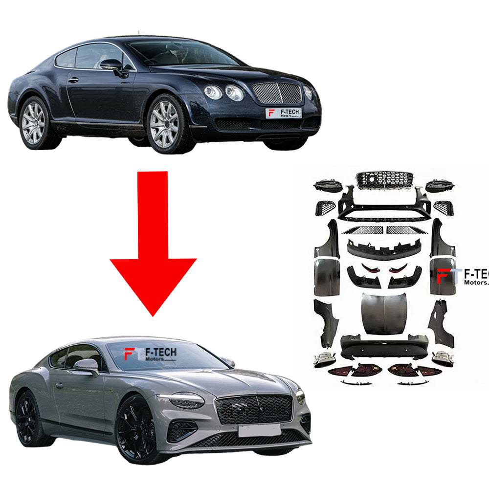 2025 Look Old To New Body Kit For Bentley Continental GT 2005 - 2012