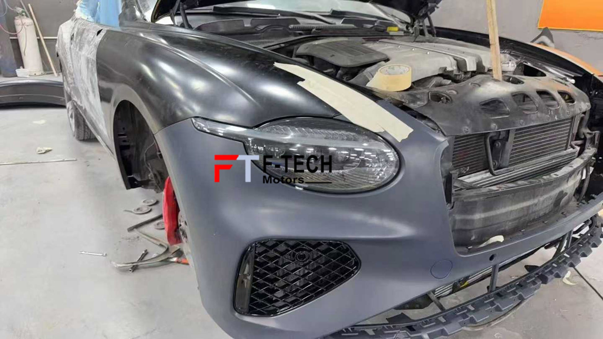 2025 Look Old To New Body Kit For Bentley Continental GT 2005 - 2012