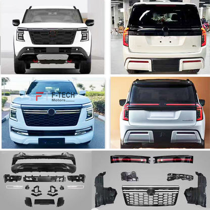  For Nissan Patrol 2025 Y63 XE SE Low To High Version Body Kit Front Bumper