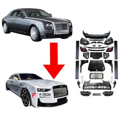 2025 Style Facelift Body Kit For Rolls Royce Ghost 2010 - 2014