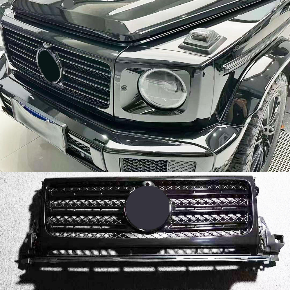 Black front grille for Mercedes Benz G Class W463A W464 G500 G550 2019UP