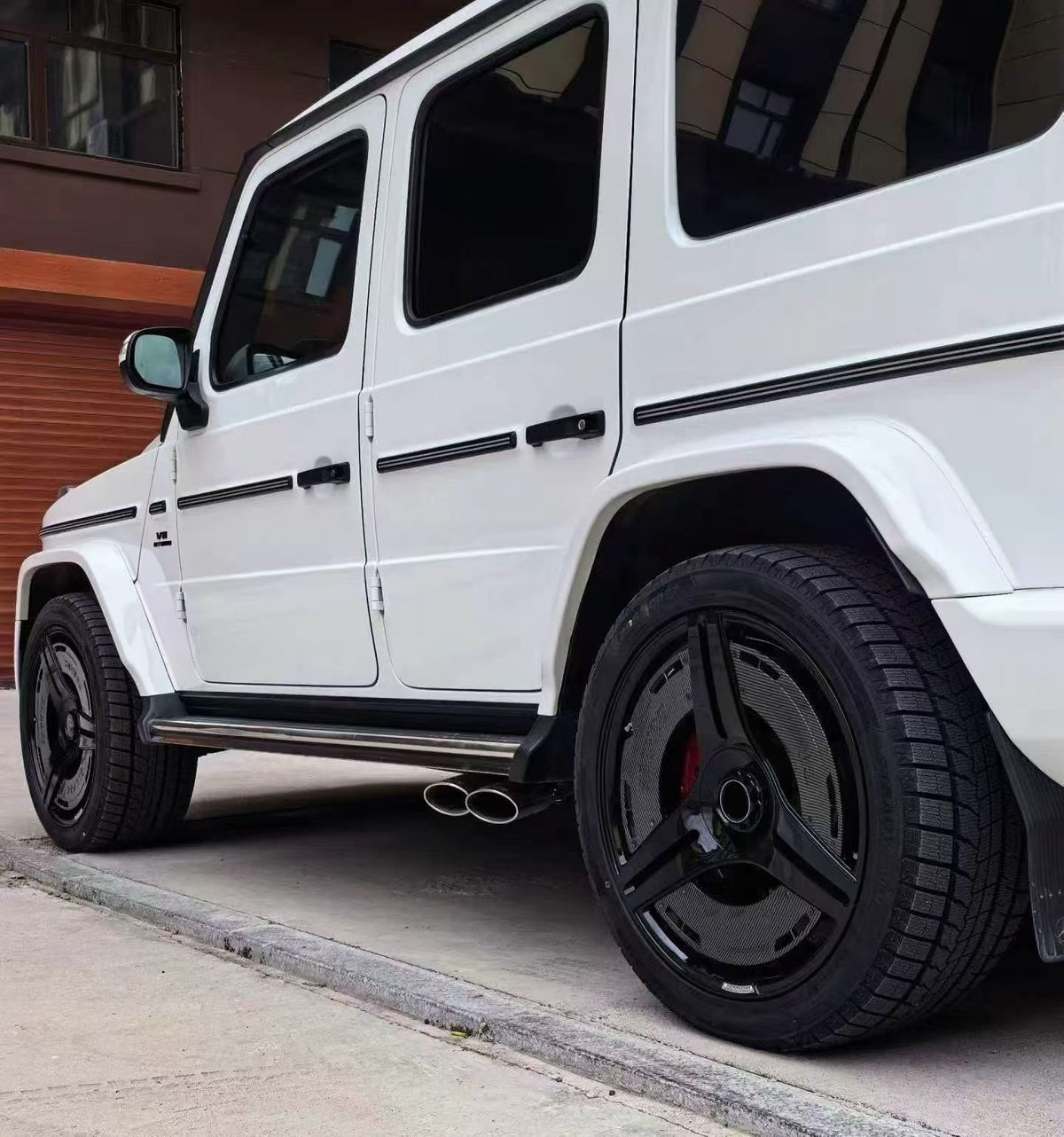 Forged Wheels Rims With Carbon Fiber Ring 22 Inch For Mercedes Benz G Class W465 G63 G500 G550  G580