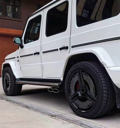 Forged Wheels Rims With Carbon Fiber Ring 22 Inch For Mercedes Benz G Class W465 G63 G500 G550  G580
