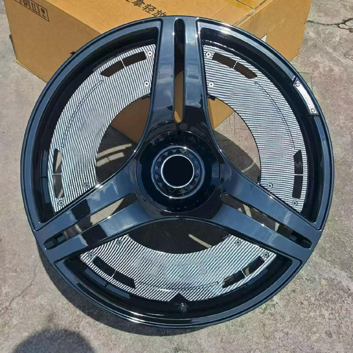 Forged Wheels Rims With Carbon Fiber Ring 22 Inch For Mercedes Benz G Class W465 G63 G500 G550  G580