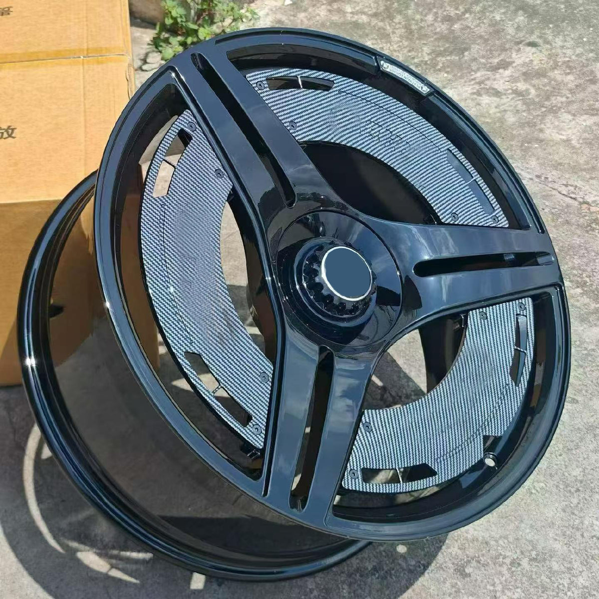 Forged Wheels Rims With Carbon Fiber Ring 22 Inch For Mercedes Benz G Class W465 G63 G500 G550  G580
