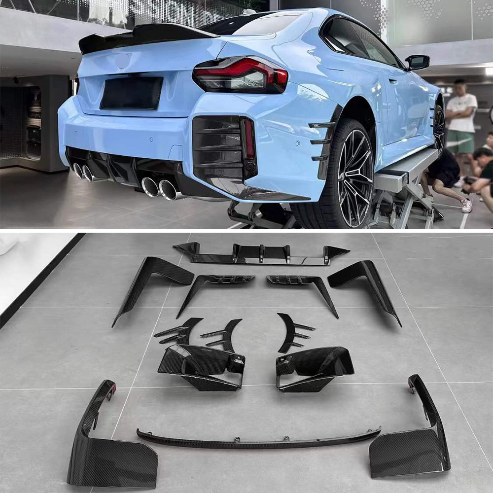 MP Style Carbon Fiber Aero Kit fit new BMW M2 G87 Competition 2023-Present