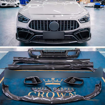 Dry Carbon Fiber Body Kit fits Mercedes Benz AMG GT 63S topcar mansory