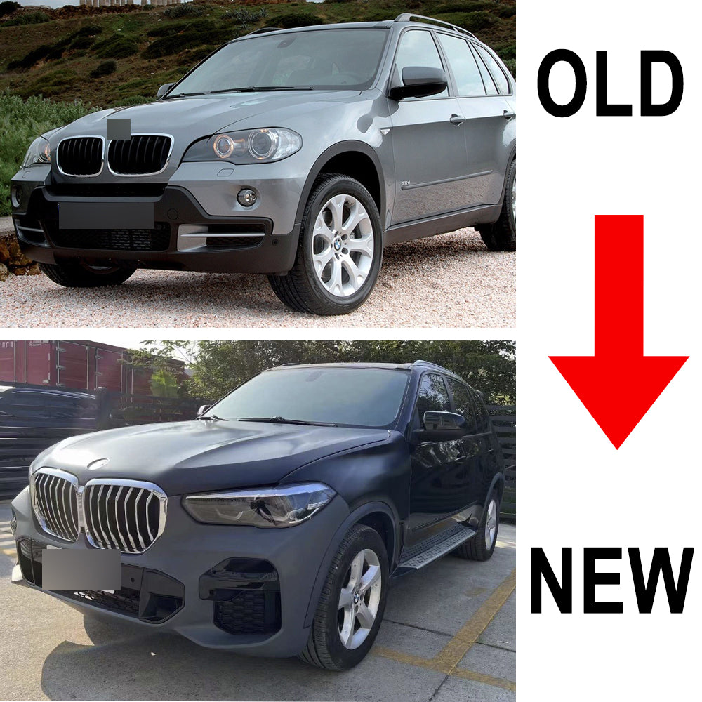 Conversion upgrade body kit fit BMW X5 E70 2006-2013 upgrade to BMW X5 G05 2018-2023