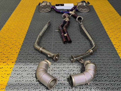 F-Tech exhaust catback system & downpipes for Audi RS4 B9 2018-2024