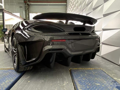 600 LT Style Upgrade Dry Carbon Fiber Body Kit fits McLaren  570S | 540C