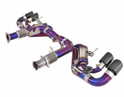 Titanium exhaust system for Chevrolet Corvette C8 2024+