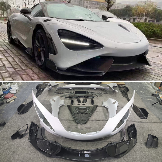 Dry carbon fiber 765LT style upgrade body kit for McLaren 720S 2017 - 2023