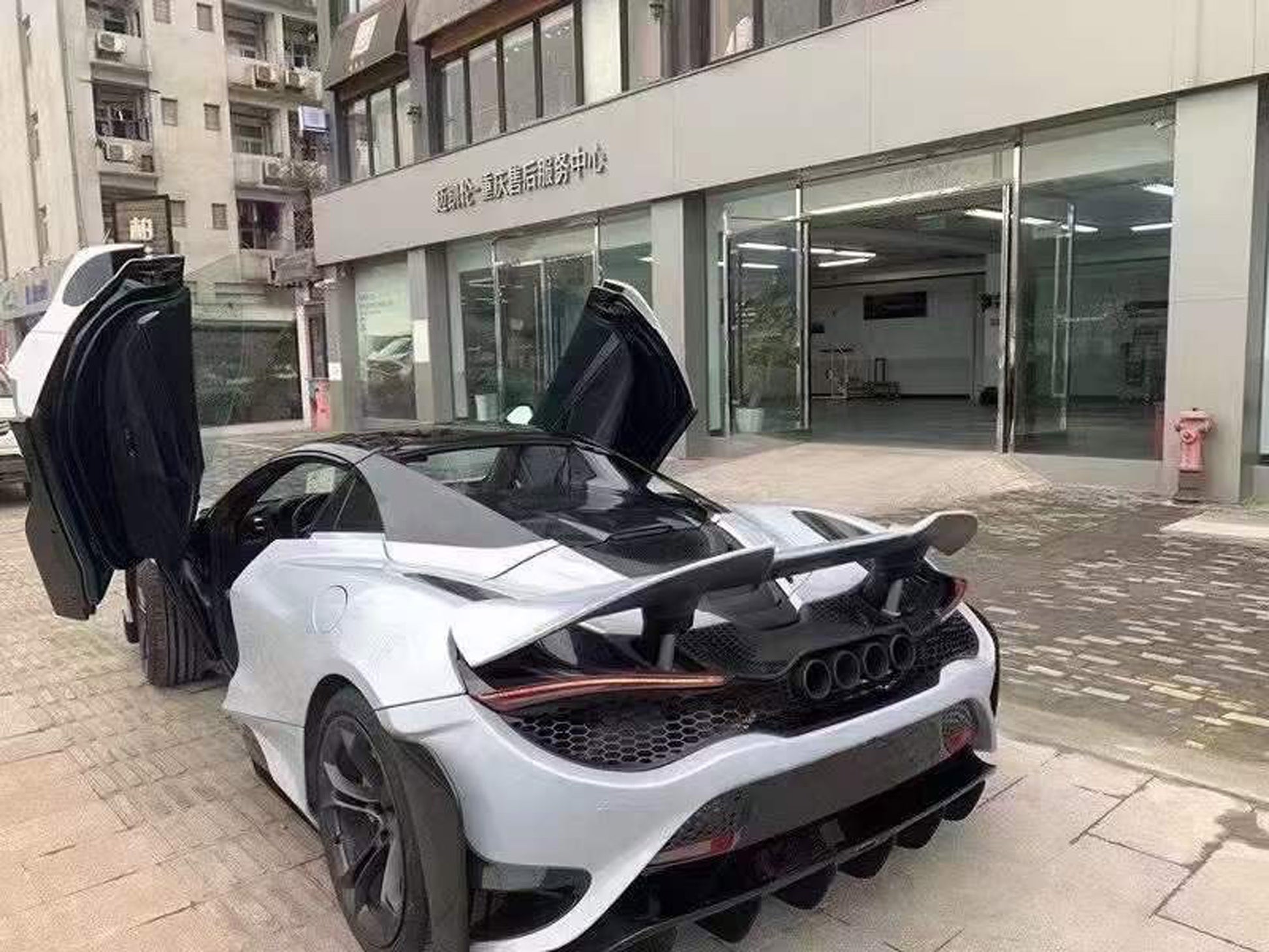 Dry carbon fiber 765LT style upgrade body kit for McLaren 720S 2017 - 2023