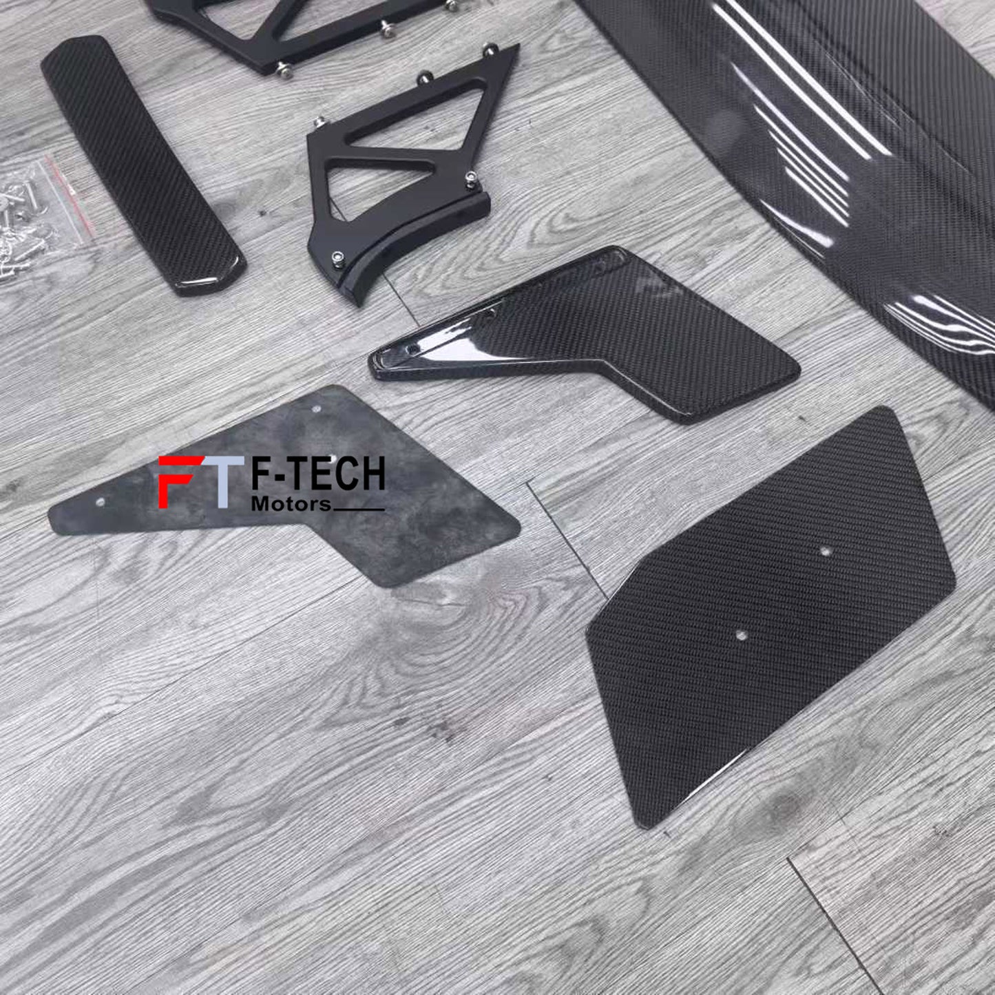 Carbon Fiber Rear Wing Spoiler For Ford Mustang S650 2023+ APR Performance