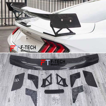 Carbon Fiber Rear Wing Spoiler For Ford Mustang S650 2023+ APR Performance