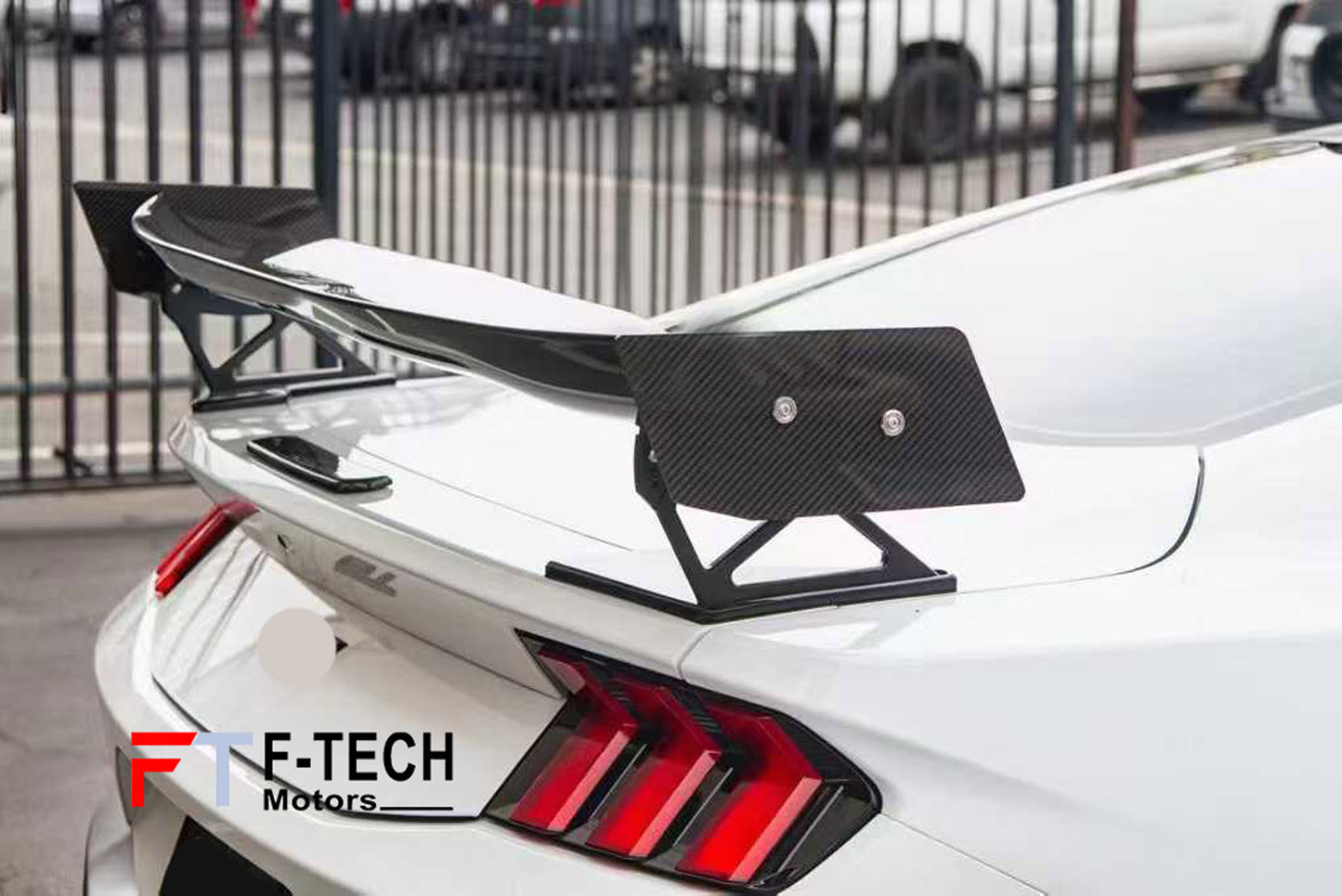 Carbon Fiber Rear Wing Spoiler For Ford Mustang S650 2023+ APR Performance