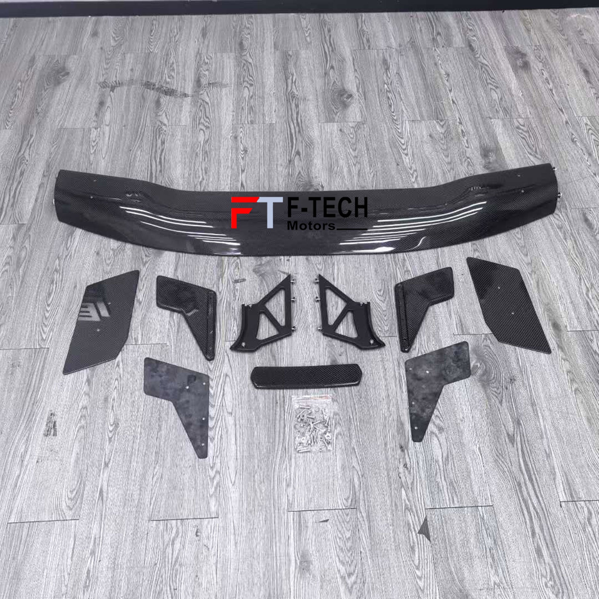 Carbon Fiber Rear Wing Spoiler For Ford Mustang S650 2023+ APR Performance