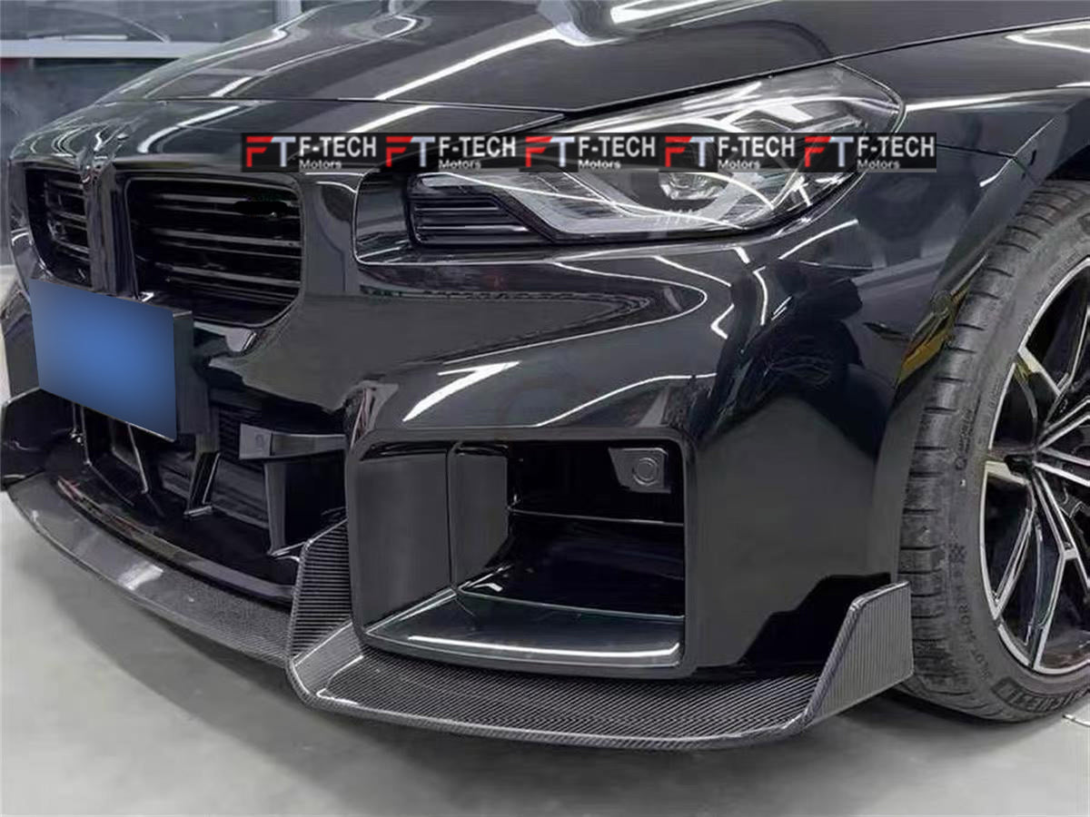 AD Style Carbon Fiber Front Lip Spoiler For BMW M2 G87 2023+ Adro