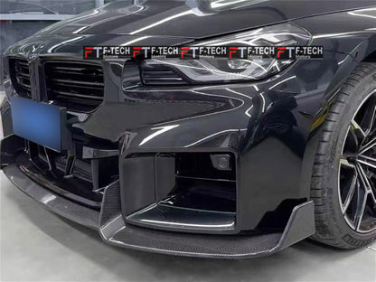 AD Style Carbon Fiber Front Lip Spoiler For BMW M2 G87 2023+ Adro
