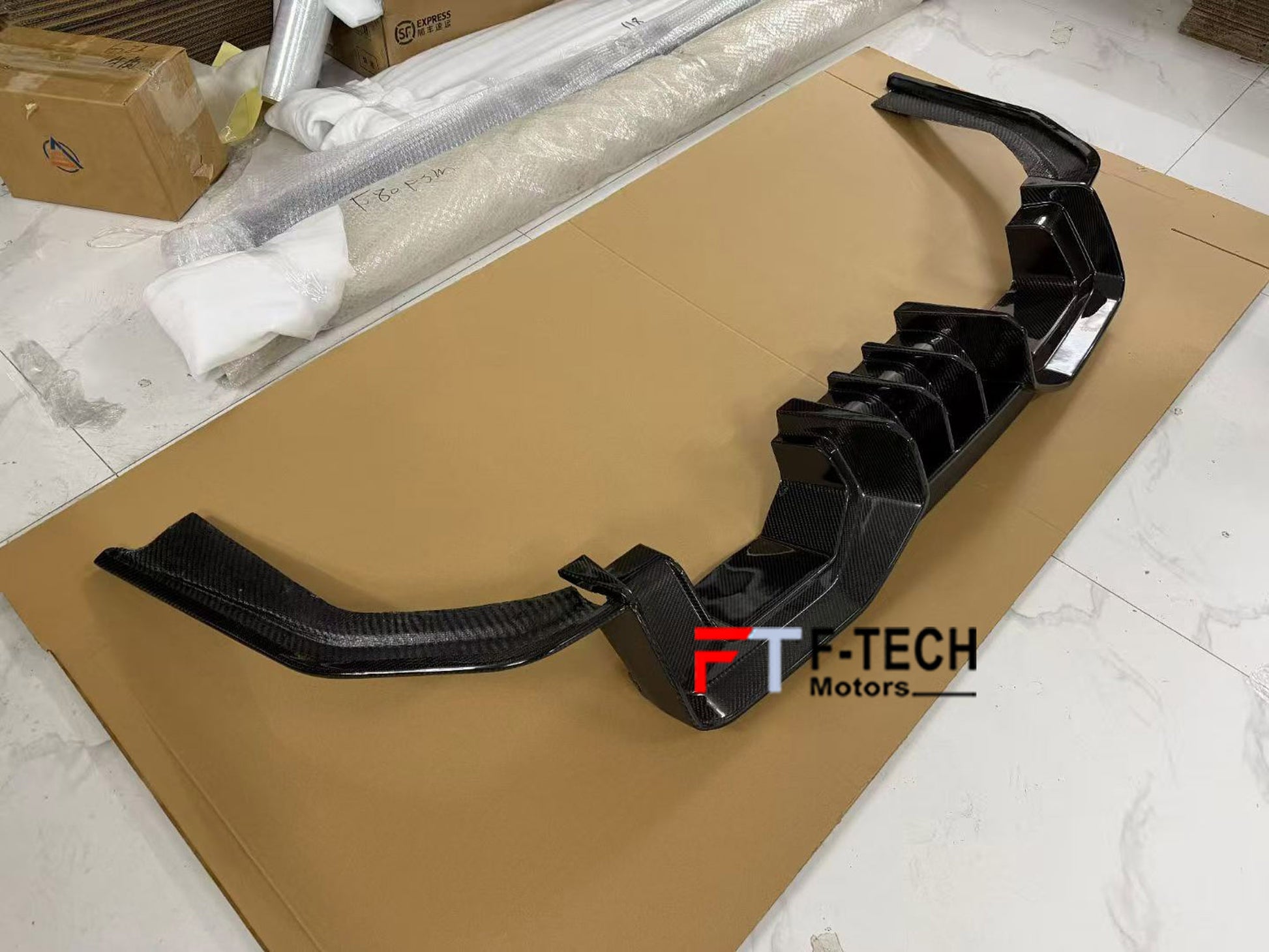 Carbon Fiber Rear Diffuser Spoiler For BMW M3 G80 M4 G82 2020+ Adro