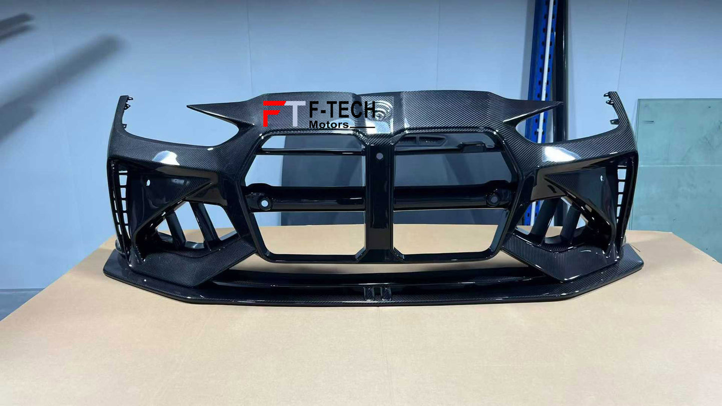 Full Carbon Front Bumper ADR For BMW M3 G80 M4 G82 2025+