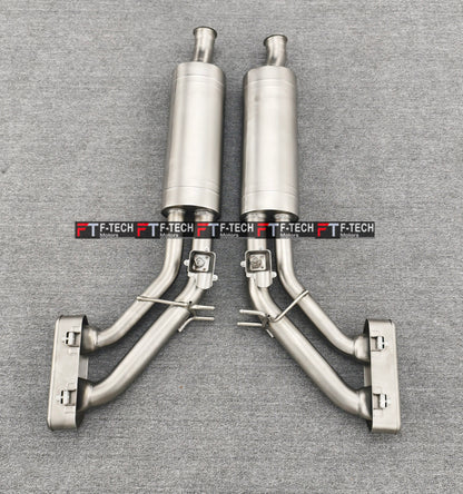 Akropovic Style Exhaust System For Mercedes Benz G Class W463A W464 G500 G63 2019 - 2023
