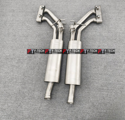 Akropovic Style Exhaust System For Mercedes Benz G Class W463A W464 G500 G63 2019 - 2023
