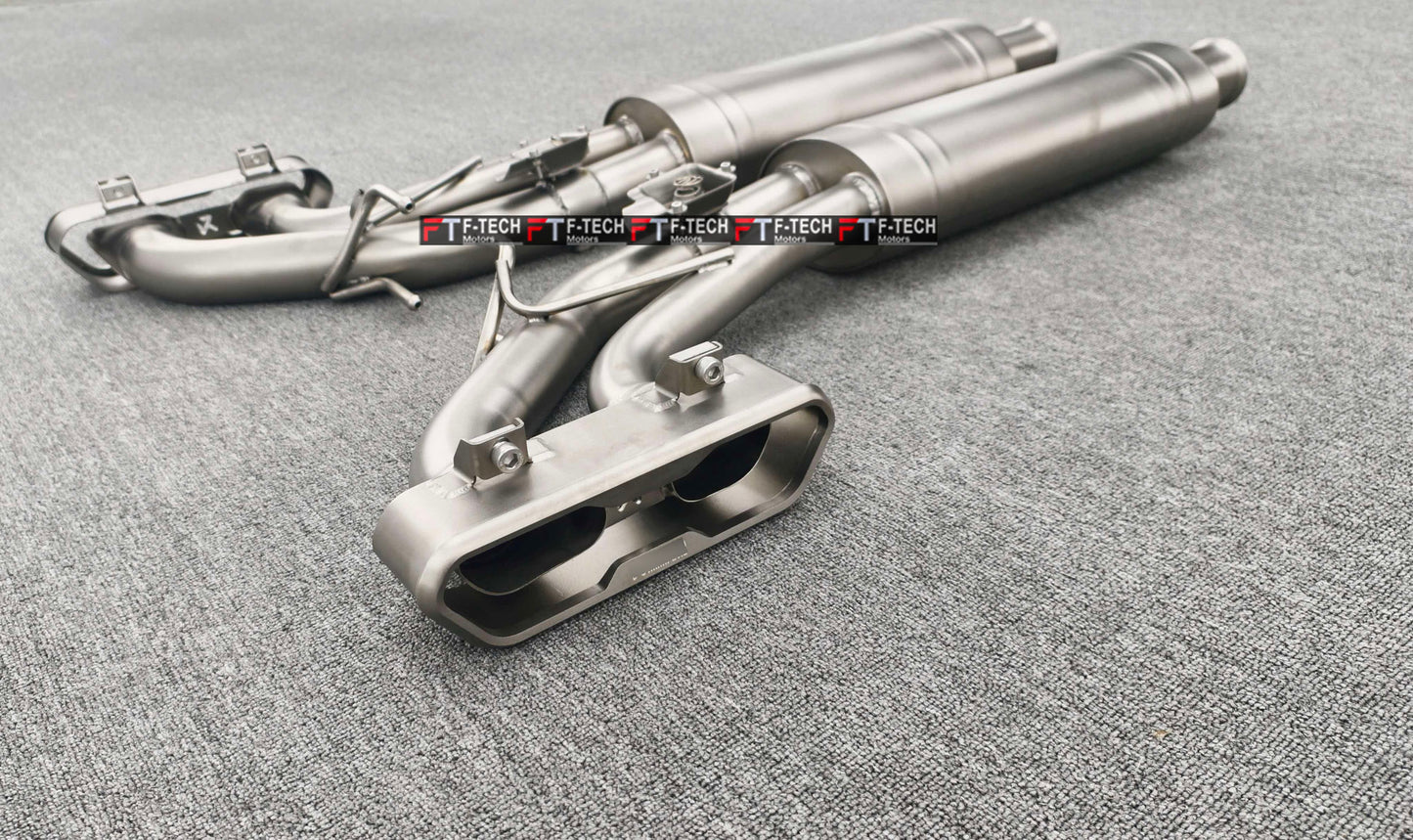 Akropovic Style Exhaust System For Mercedes Benz G Class W465 G63 G500 2024 - 2026