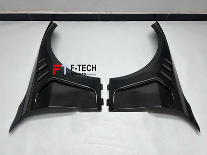 Dry Carbon Fiber Front Fenders For BMW G80 M3 G82 M4 2020 - 2024 Alpha N 