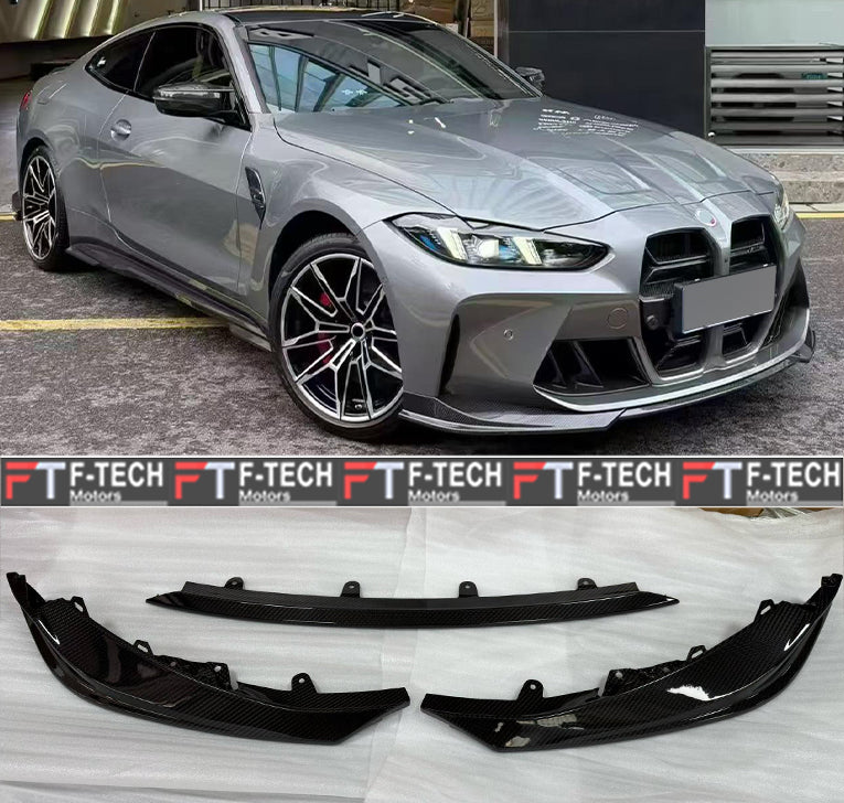 Dry Carbon Front Lip For BMW M3 G80 M4 G82 2025+ Facelift Alpha N