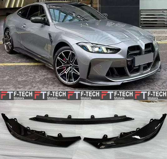 Dry Carbon Front Lip For BMW M3 G80 M4 G82 2025+ Facelift Alpha N