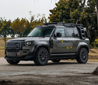 Aluminum Retractable Side Ladder For New Land Rover Defender L663 90 110 2020+