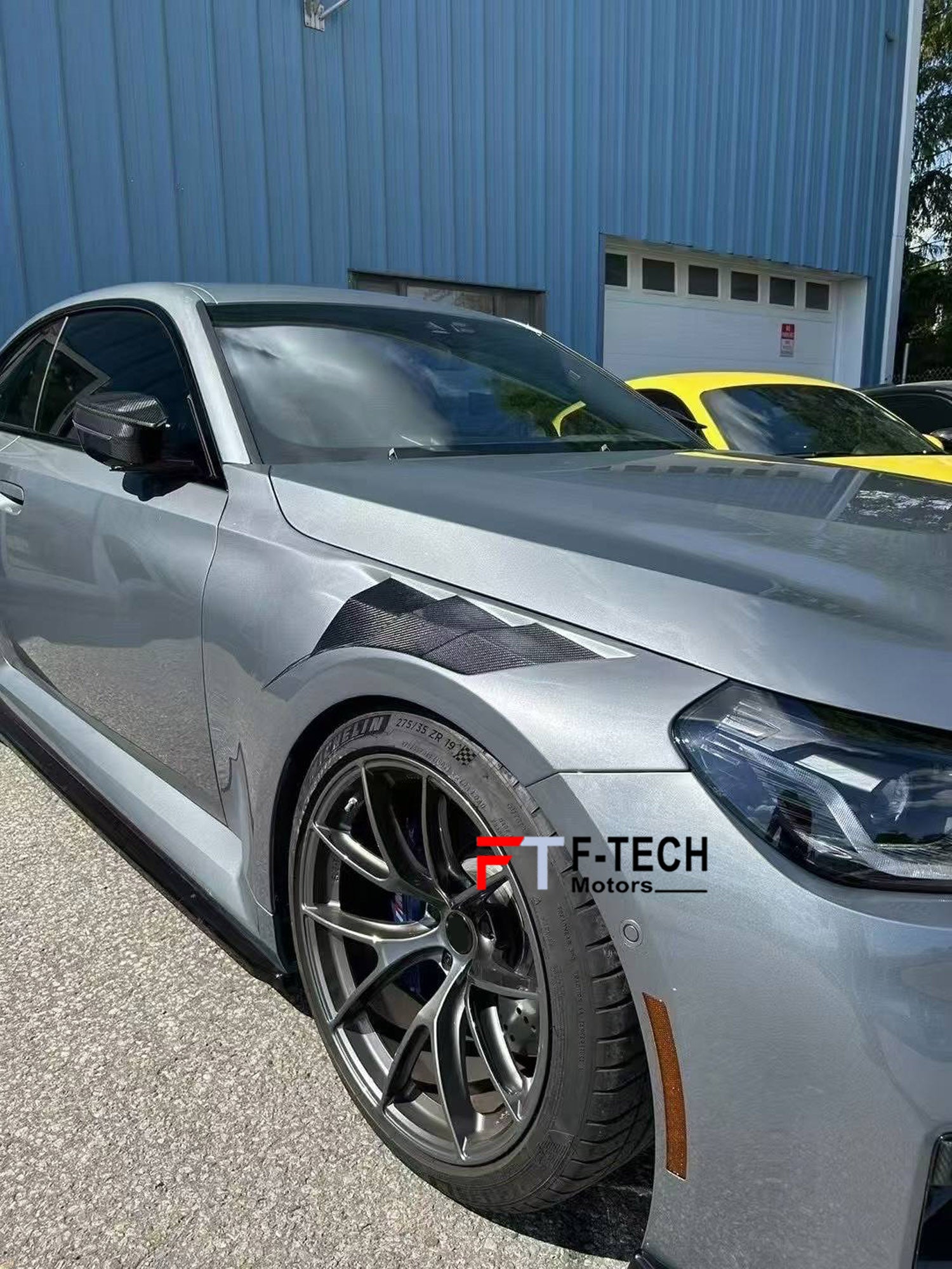 Carbon Fiber Front Fenders With Vents For BMW M2 G87 2023+