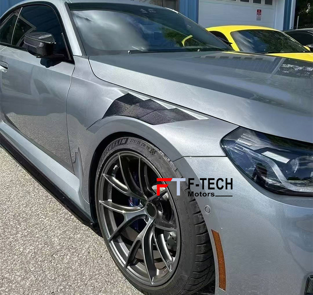 Carbon Fiber Front Fenders With Vents For BMW M2 G87 2023+