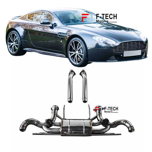 F Tech Motors Catback Exhaust System for Aston Martin V8 Vantage 2005 - 2017 4.7L