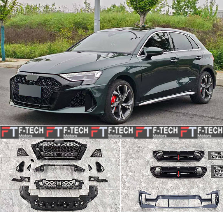 Conversion Body Kit Audi RS 3 Upgrade To Audi A3 8Y Sportback 2025+