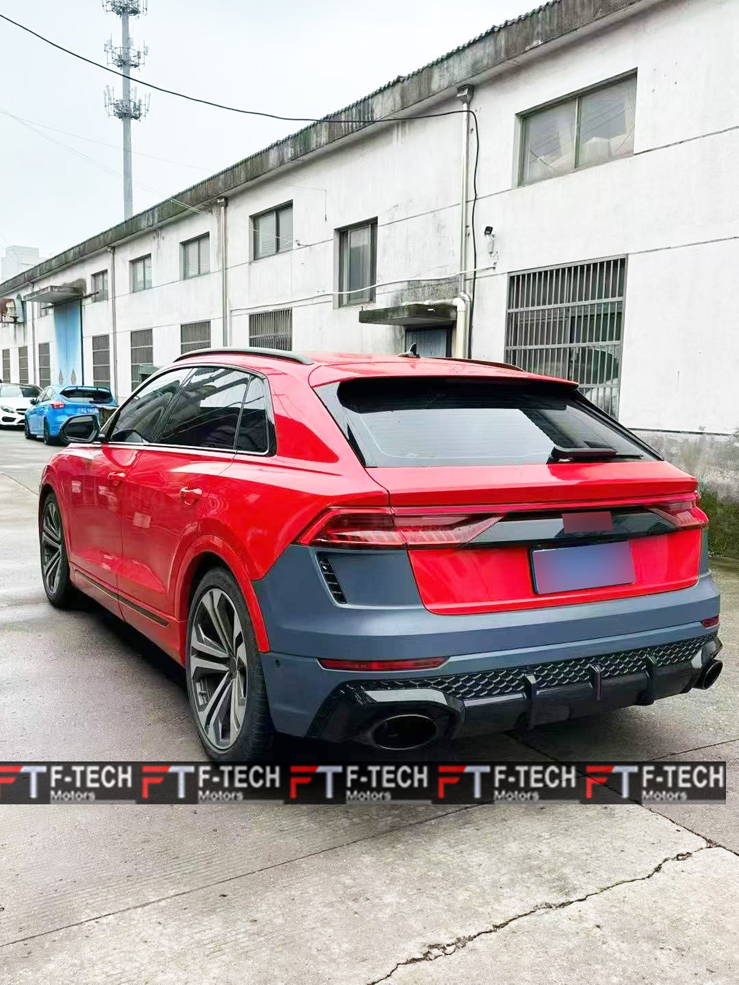 Audi Q8 SQ8 2019 - 2023 Upgrade Body Kit To RSQ8