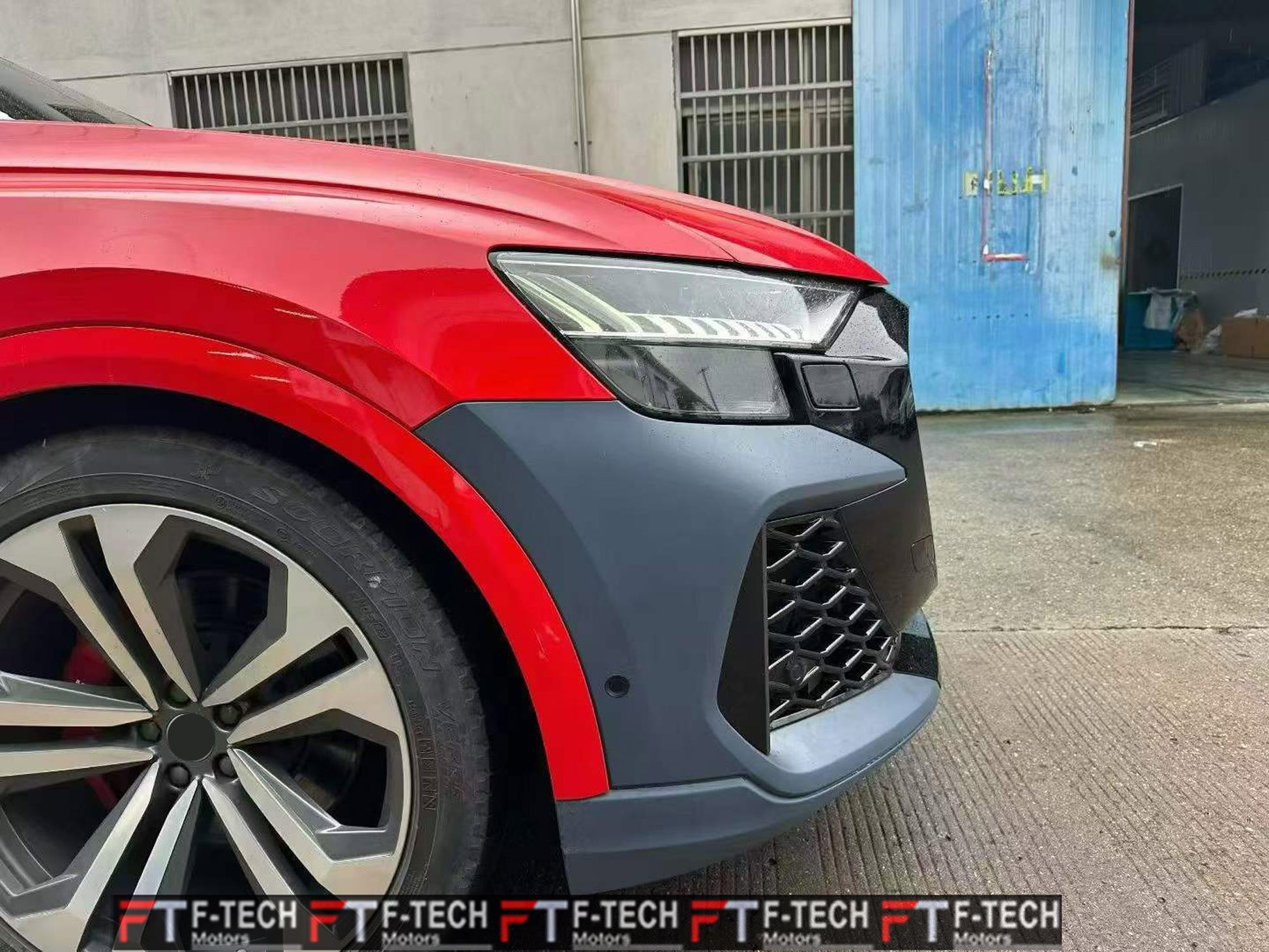 Audi Q8 SQ8 2019 - 2023 Upgrade Body Kit To RSQ8